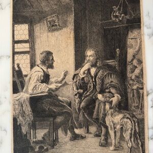 “Albrecht durer visiting Hans Sachs”